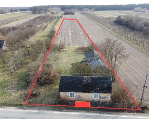 Siedlisko 3000 m2 w Boiskach gm. Solec nad Wisłą.