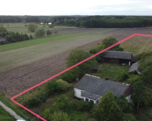 Dom na działce 8771 m2 przy DK7 blisko Radomia.