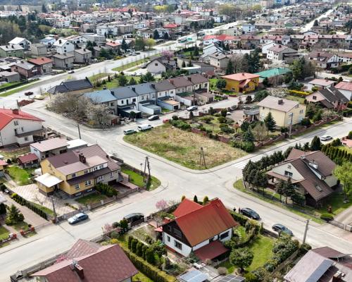 Działoszyn | Atrakcyjna działka narożna