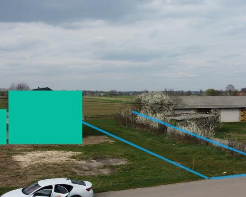 Działka rolno-budowlana w Kośminie gm. Żyrzyn.