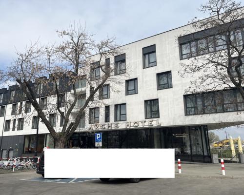 Pokój o pow. 16,26 m2 w hotelu ARCHE w Lublinie.