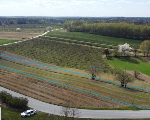 Działka pod zabudowę 3318 m2 Góry Kazimierz Dolny.