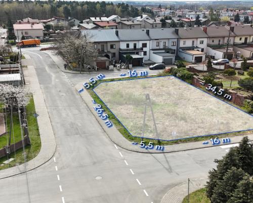 Działoszyn | Atrakcyjna działka narożna