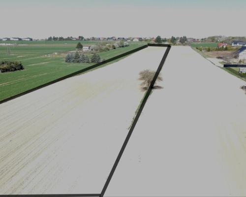 Krępiec k/ Lublina. Atrakcyjna działka budowlana!!