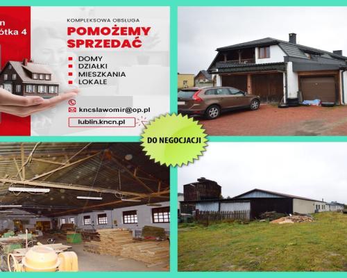 Hala produkcyjno-warsztatowa/magazyn blisko Lublin