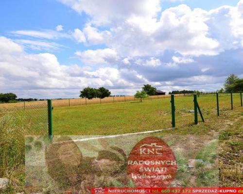 Ładna działka rolno-budowlana blisko Lublina,media.