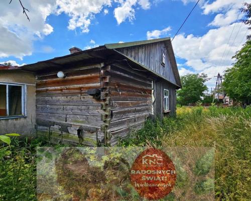 Atrakcyjna działka z domem - Zalesie gm. Niemce