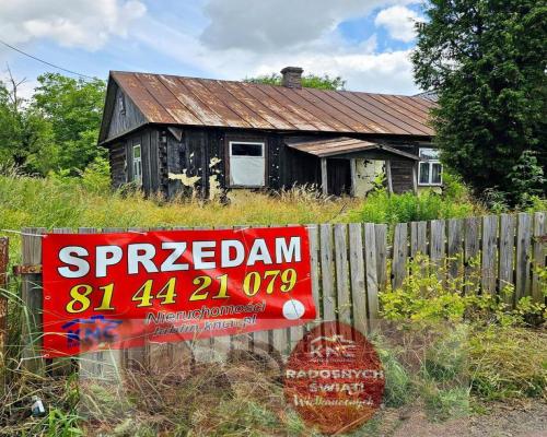 Atrakcyjna działka z domem - Zalesie gm. Niemce