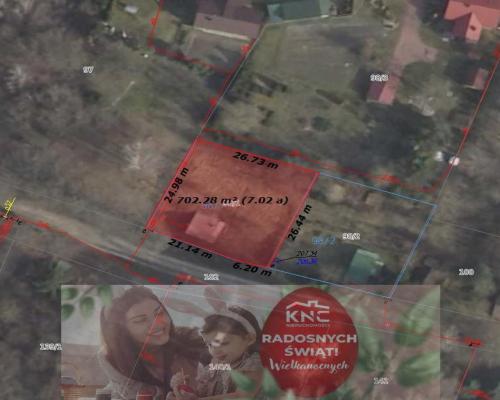 Kiełczewice Mar. - piękna działka pod domek.