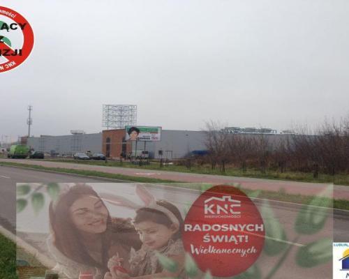 Działka budowlana o powierzchni 12019mkw oraz rewelacyjnych wymiarach 77m x 156m pod lokalizację wielkokubaturowych obiektów ha