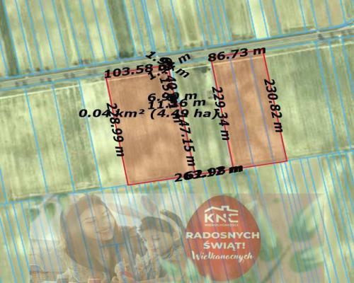 Działka inwestycyjna 4,5 ha bezpośrednio przy S12