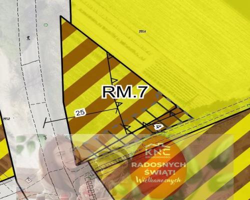 PODOLE - Działka budowlana o powierzchni 13,4 arów.