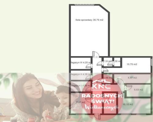 Lokal, galeria, 118 m2, Wolska