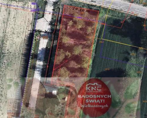 Sadurki - działka rolno-budowlana - 62ar