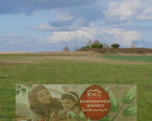 Działka pod dom lub małą działalność.