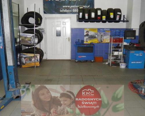 Zakład montażu i sprzedaży opon
