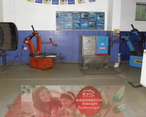 Zakład montażu i sprzedaży opon