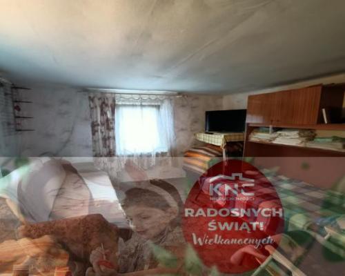 Dom z drewna przy Wiśle ul. Modrzycka w Dęblinie.