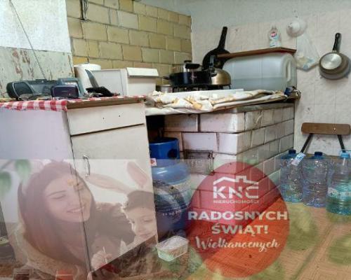 Dom z drewna przy Wiśle ul. Modrzycka w Dęblinie.