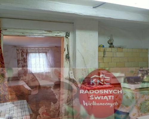 Dom z drewna przy Wiśle ul. Modrzycka w Dęblinie.