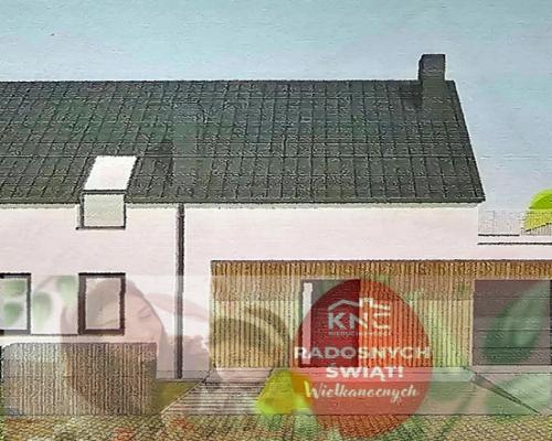 Działka z projektem na dwa domy dwulokalowe