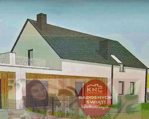 Działka z projektem na dwa domy dwulokalowe