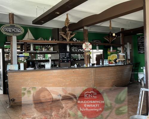 Restauracja "REJS" ul. Portowa 2  w Puławach.