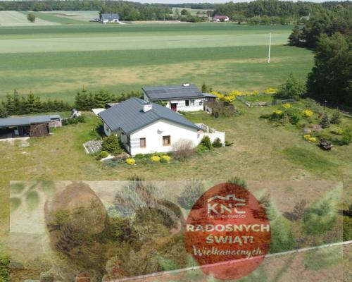 Nowoczesny dom 80 m2, piękna działka gm. Przyłęk.