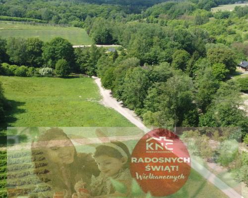Działka 3580 m2 w Kazimierzu Dolnym 4 km od rynku.