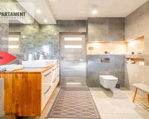 Murowaniec - piękny dom z antresolą i ogrodem