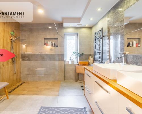 Murowaniec - piękny dom z antresolą i ogrodem