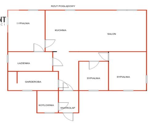 * Przestronny dom + warsztat magazyn k/ Kcyni