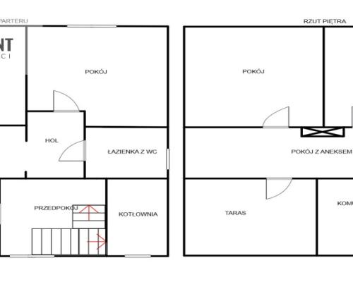 * Przestronny dom na dużej działce dla 2 rodzin