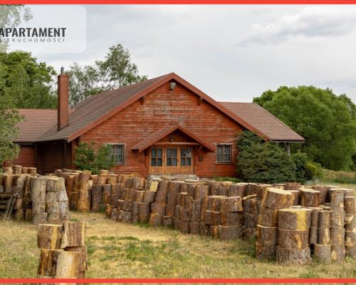 Klimatyczny Dom z bali drewnianych!