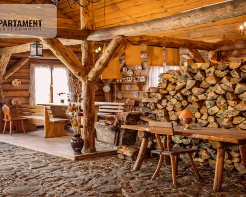 Klimatyczny Dom z bali drewnianych!