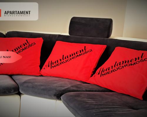 Dom po remoncie z budynkami usługowymi w centrum