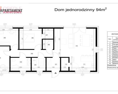 Nowy Dom parterowy osiedle Kwiatowe Szydłowo