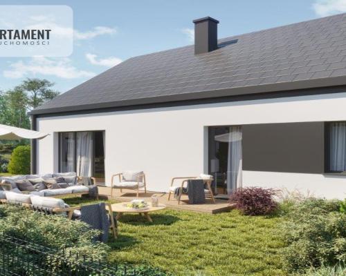 Bliźniak 117m2+poddasze 63m2+ogód do 333m2+garaż