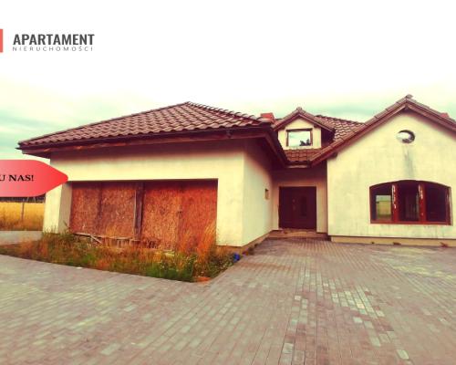 Duży dom wg projektu Lawenda 2 do wykończenia