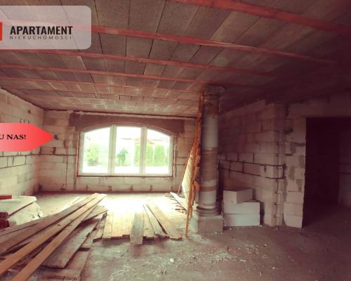 Duży dom wg projektu Lawenda 2 do wykończenia