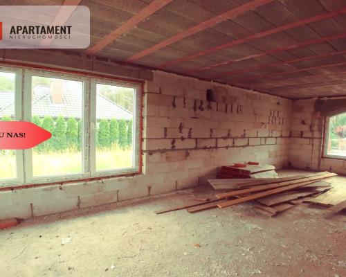 Duży dom wg projektu Lawenda 2 do wykończenia