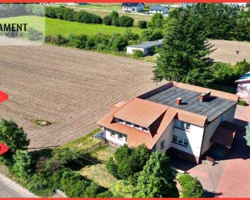 Dom 240 m²Hale z działką 1,57 ha ZBLEWO