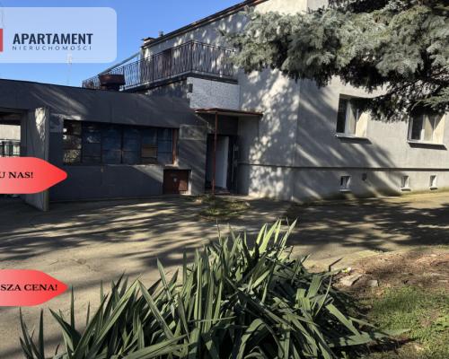 Dom z warsztatem samochodowym