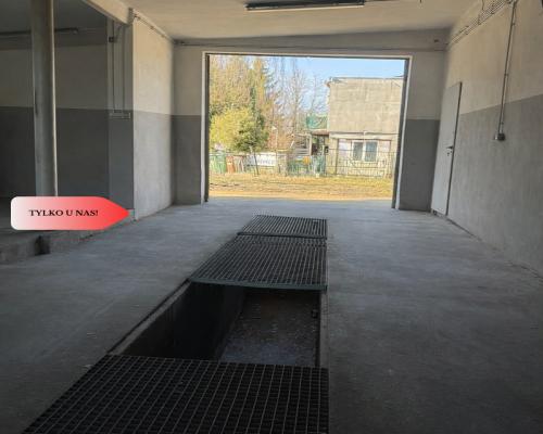 Dom z warsztatem samochodowym