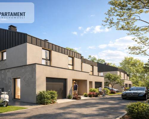 Domy w cichej i spokojnej okolicy