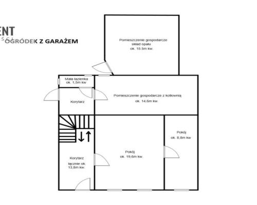Dom z podwórkiem i garażem w centrum NML