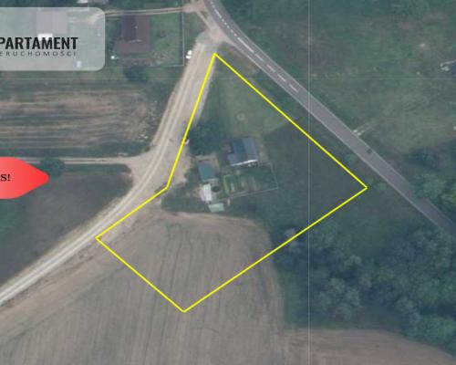 Dom na dużej działce w pobliżu jezior!