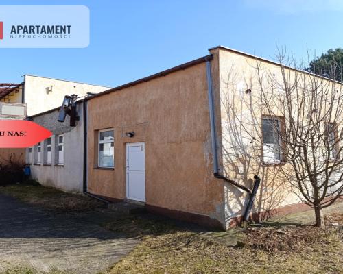 Dom z Lokalem  i Halą produkcyjną, 2 garaże, Iława