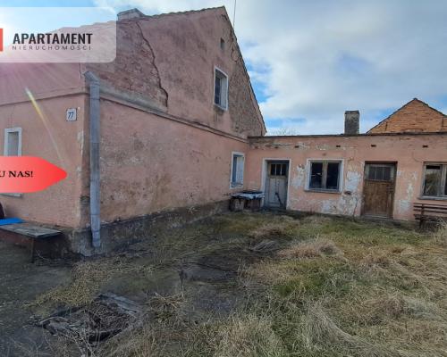 Dom na wsi do własnej aranżacji na dużej działce.