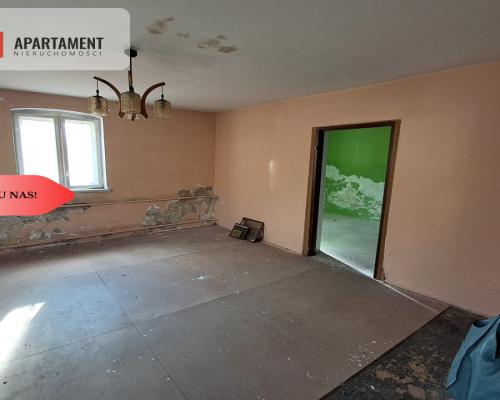 Dom na wsi do własnej aranżacji na dużej działce.